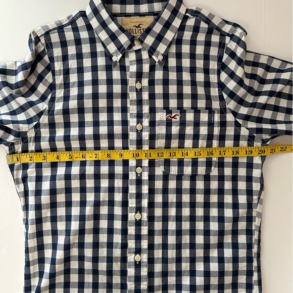 Hollister Men's Plaid Long Sleeve Shirt - Picture 4 of 11